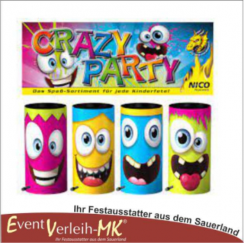 Crazy Party 4er Tischfeuerwerk